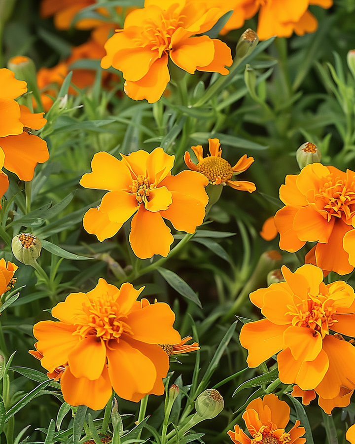 Orange Gem seeds (Tagetes tenuifolia) – annual flower