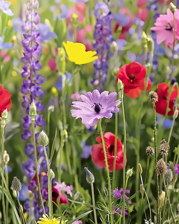 Field Mix For Summer Bloom seeds – annual flower