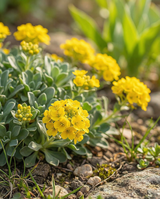 Alyssum Golddust (Aurinia saxatilis) – perennial seeds from SeedsChoice