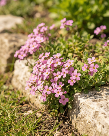 Aubrietia Whitewell Gem (Aubrieta hybrida) – perennial seeds from SeedsChoice