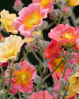 Rock Rose Seeds Helianthemum Mutabile Perennial Mixed Colors