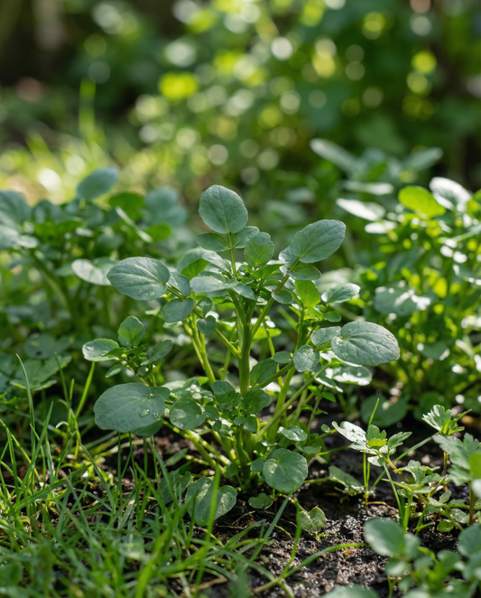 Watercress Garden (Nasturtium officinale) – perennial herb seeds from SeedsChoice