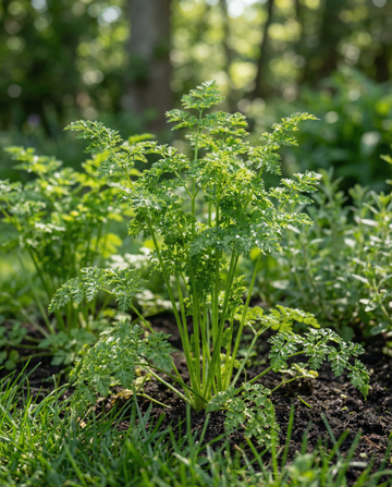 Chervil Fine Curled (Anthriscus cerefolium) – annual seeds from SeedsChoice