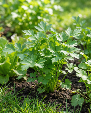 Parsley Amsterdamse Snij (Petroselinum crispum) – annual herb seeds from SeedsChoice