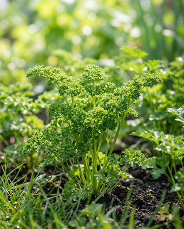 Curled Parsley Bravour (Petroselinum crispum) – annual herb seeds from SeedsChoice