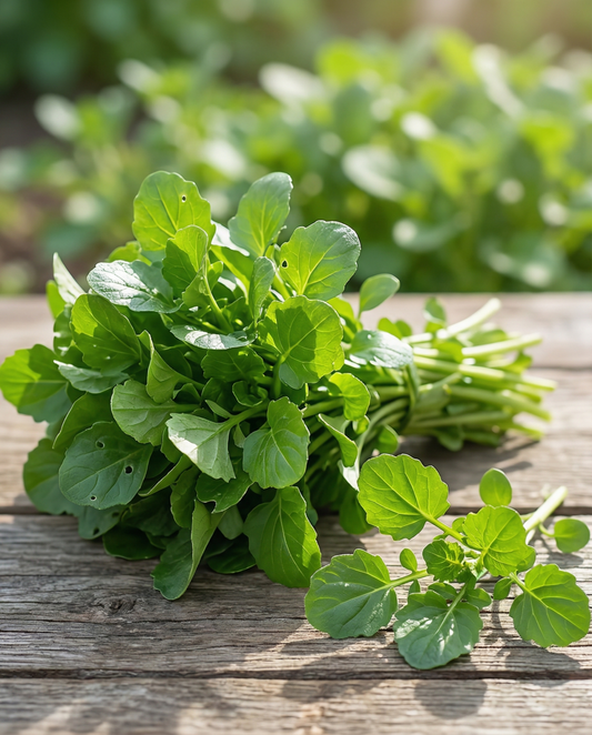Upland Cress (Barbarea verna) – perennial vegetable seeds from SeedsChoice