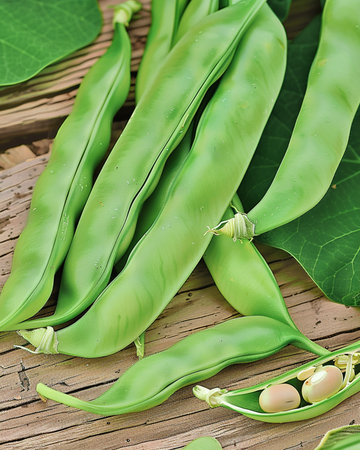 Pole Bean Mechelse Tros 25g seeds (Phaseolus vulgaris) – annual vegetable