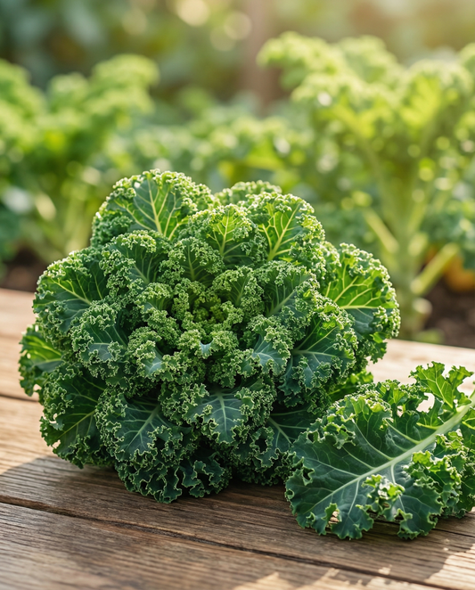 Curly Kale Winterbor F1 (Brassica oleracea) – annual vegetable seeds from SeedsChoice