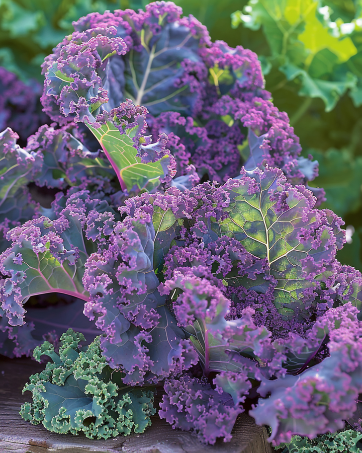 Curly Kale Scarlet Purple seeds (Brassica oleracea) – annual vegetable