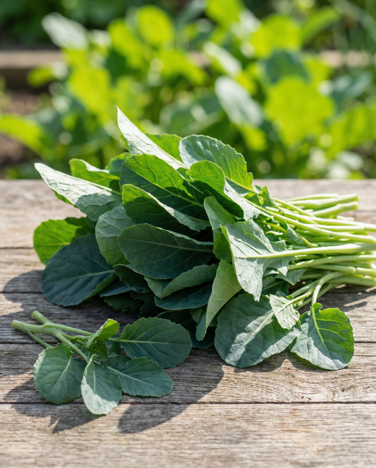 Greens Blauwe Groninger (Brassica napus) – annual vegetable seeds from SeedsChoice