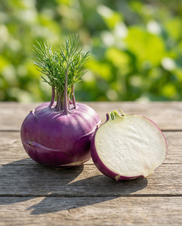 Kohlrabi Blaro (Brassica oleracea) – annual vegetable seeds from SeedsChoice