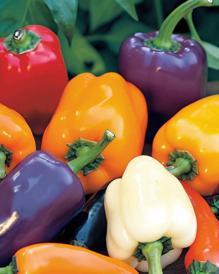Sweet Pepper 5 Colour Mix seeds (Capsicum annuum) – annual vegetable