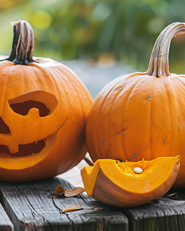 Halloween Pumpkin Jack O Lantern seeds (Cucurbita pepo) – annual vegetable