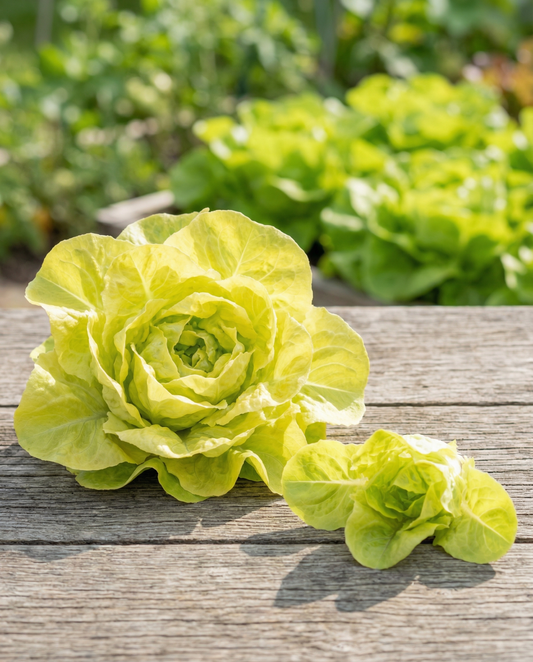 Leaf Lettuce Australian Yellow (Lactuca sativa) – annual vegetable seeds from SeedsChoice