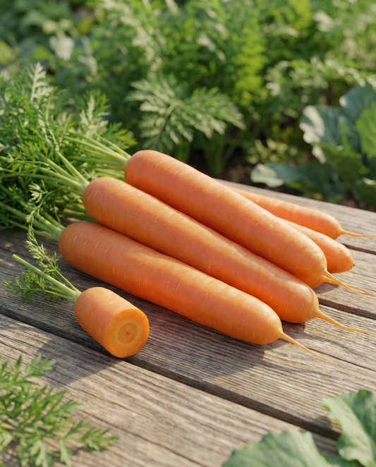 Carrots Nantes 2 (Daucus carota) – annual vegetable seeds from SeedsChoice