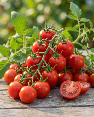 Cherry Tomato Gardener's Delight (Solanum lycopersicum) – organic annual vegetable seeds from SeedsChoice