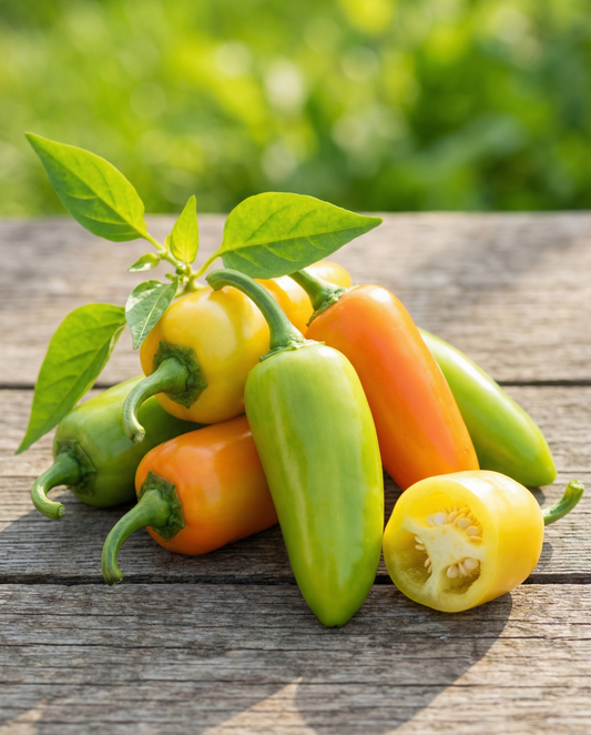 Pepper Caloro (Capsicum annuum) – annual vegetable seeds from SeedsChoice