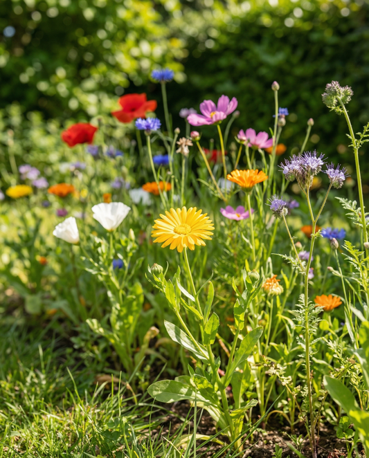 For Ladybirds Mix 25m2 Coverage – annual flower seeds from SeedsChoice