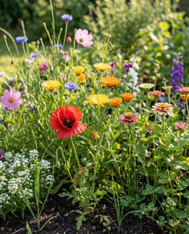 Summer Flower Mixture Seeds Annual 25m² Coverage Mix