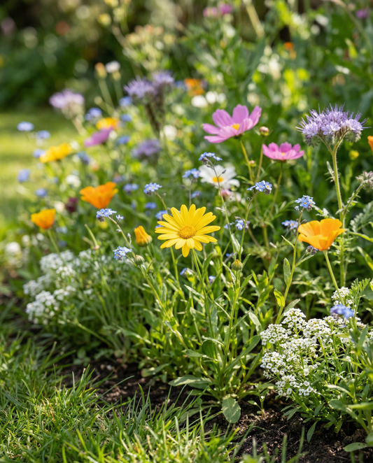 For Bees Mix 50m2 Coverage Low Growing – annual flower seeds from SeedsChoice