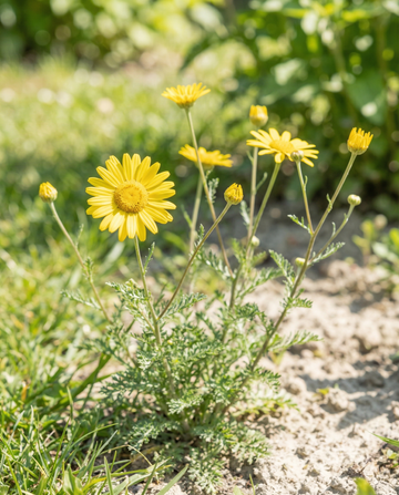 Yellow Chamomile (Anthemis tinctoria) – biennial flower seeds from SeedsChoice
