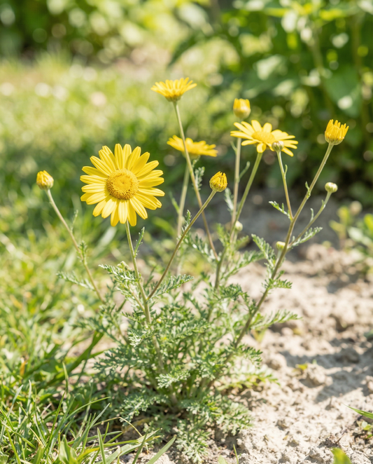 Yellow Chamomile (Anthemis tinctoria) – biennial flower seeds from SeedsChoice